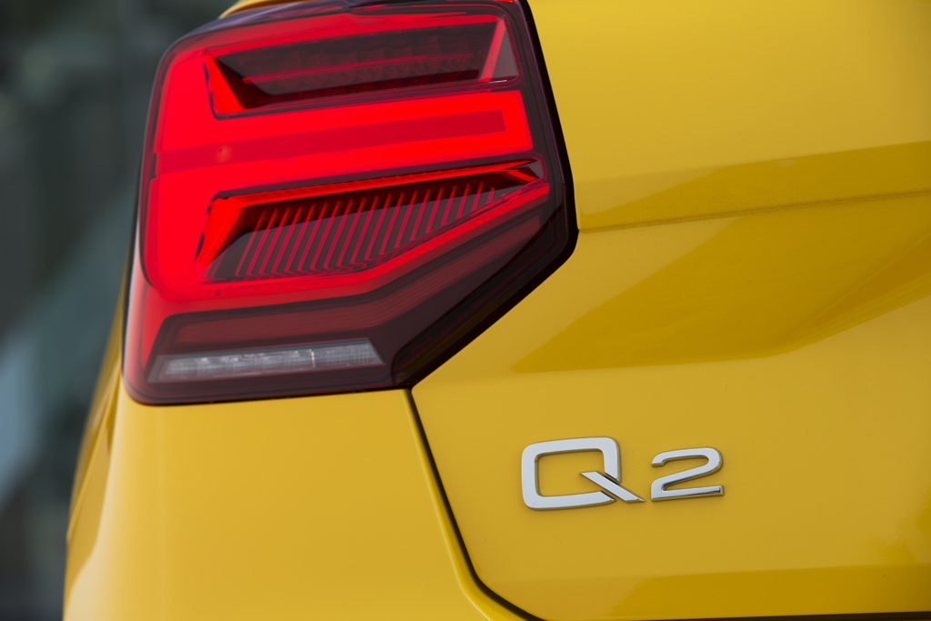 Audi Q2のポリゴンデザイン